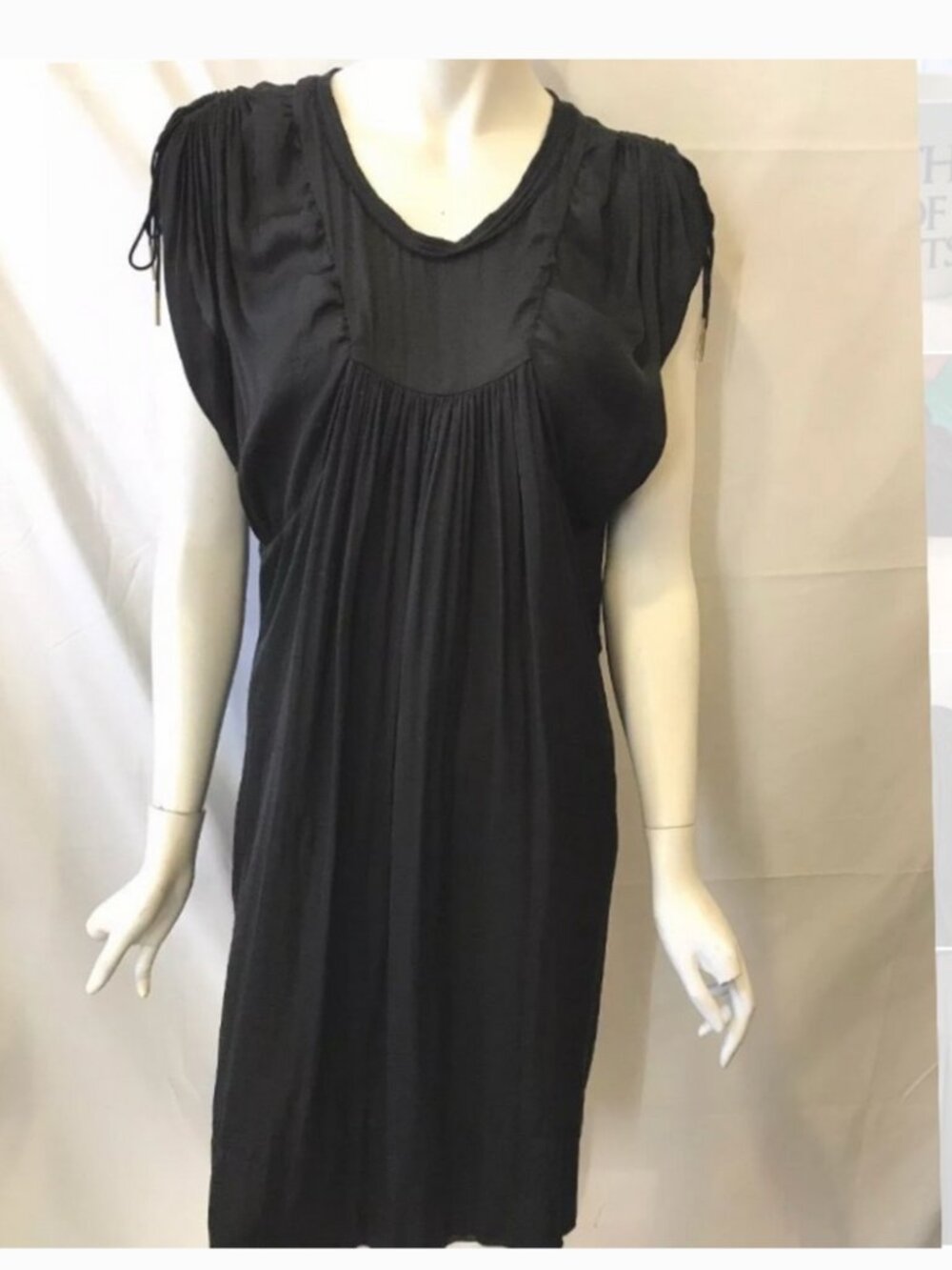 Isabel Marant Black silk dress sz 40